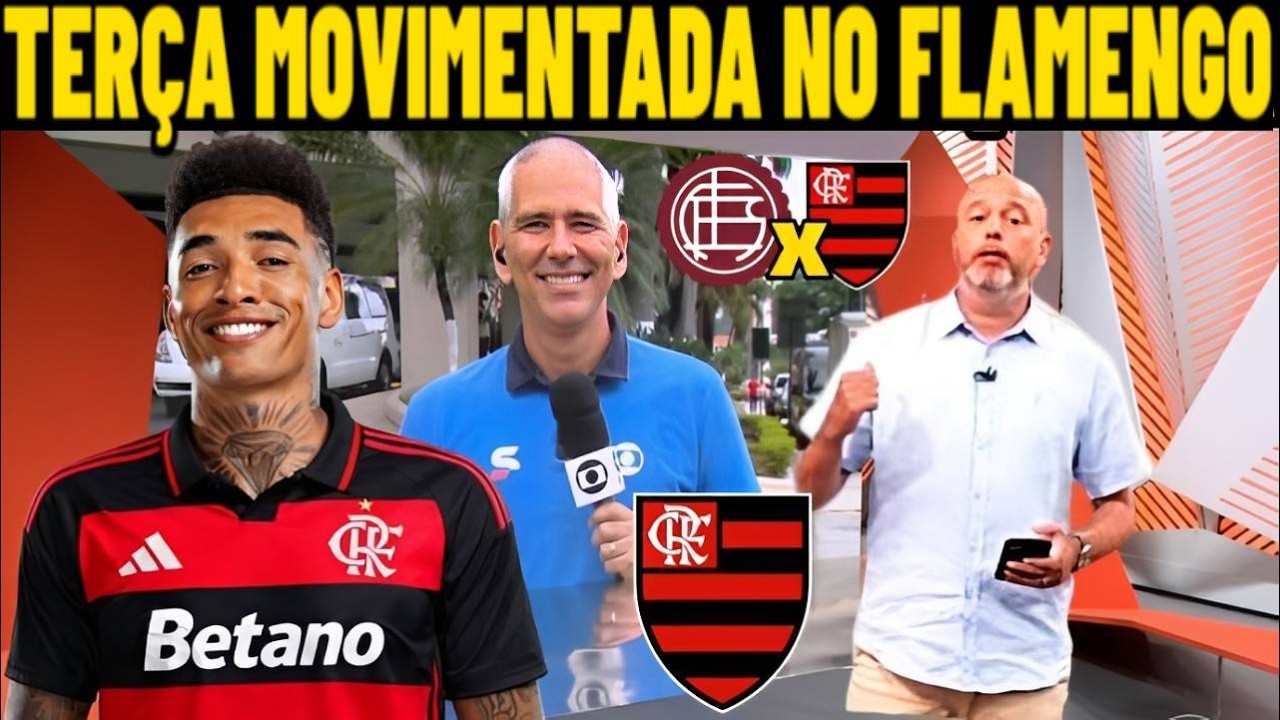 GLOBO ESPORTE FLAMENGO (17/02/2026) IGOR JESUS CHEGANDO NO FLAMENGO? TERÇA MOVIMENTADA NO FLAMENGO