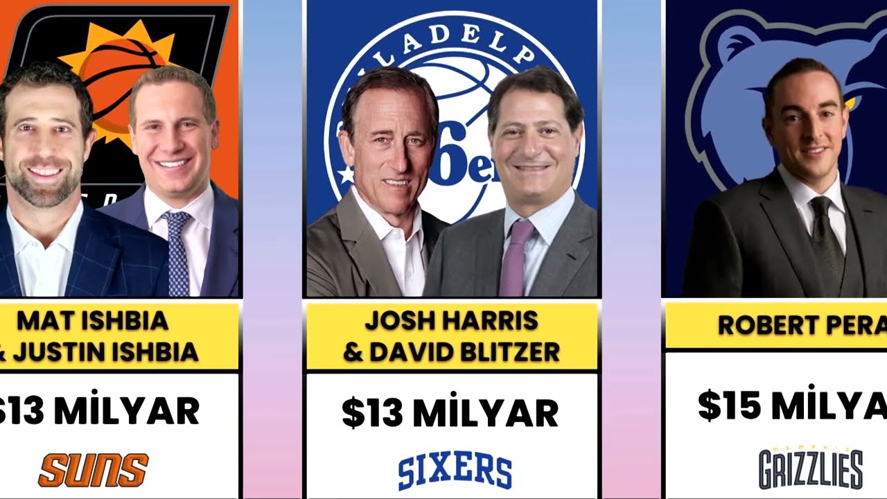 NBA Takım Sahiplerinin Servetleri Dudak U&ccedil;uklatıyor!