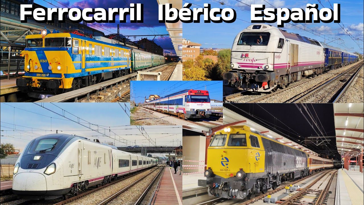 Ferrocarril Ibérico Español ~ Trenes España : Comunidad de Madrid  TRAINSPOTTER / TRAINSPOTTING 2025