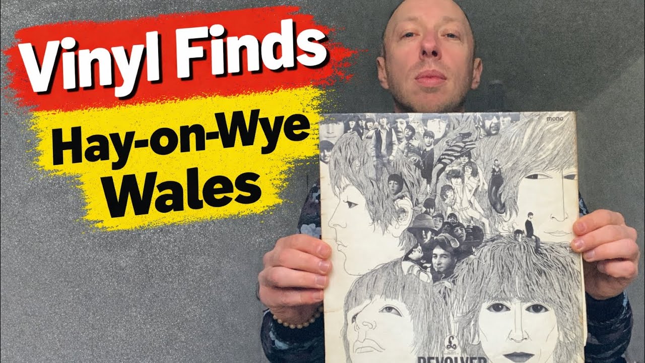 The Beatles vinyl record finds @Hay-on-wye South Wales- Revolver and The White Album 