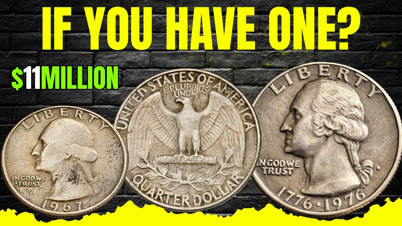 Most Valuable U.S. Quarter Dollar Coins 💰 Hidden Rare Quarters Worth Up To $338,000 You Must Check!