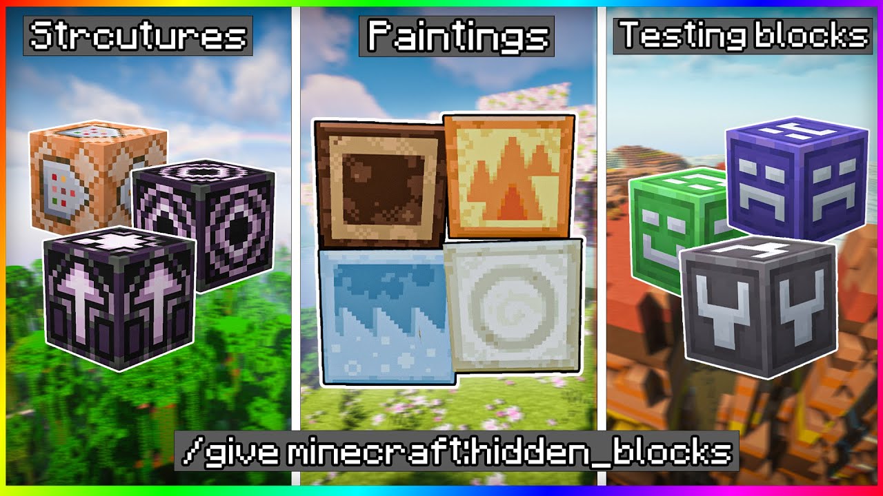 19 Mysterious Blocks in Minecraft!!