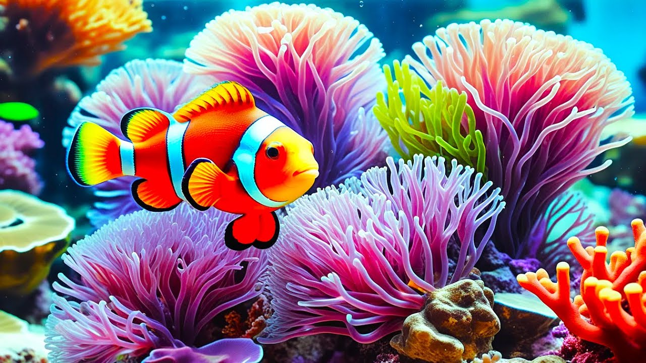 The Best 4K Aquarium - Explore the Stunning World of Sea Jellyfish and Beautiful Coral Reef Fish. #8