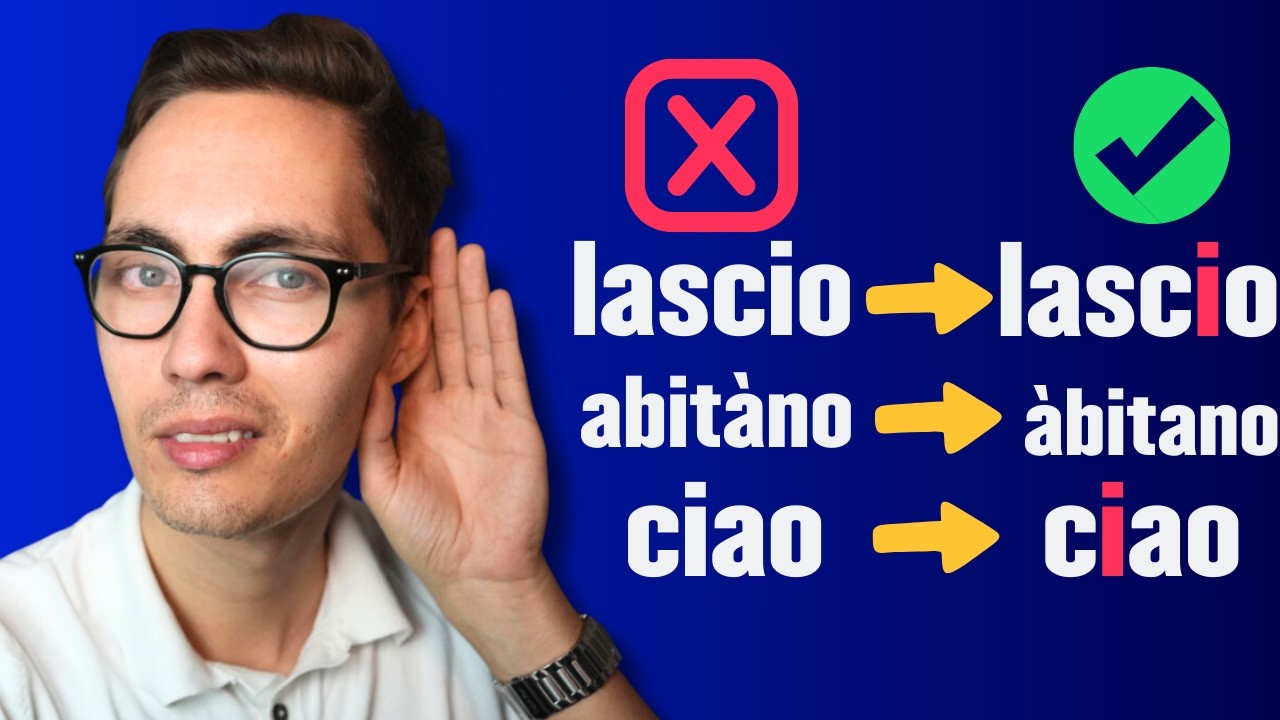 NON fare questi ERRORI di PRONUNCIA italiana! ❌