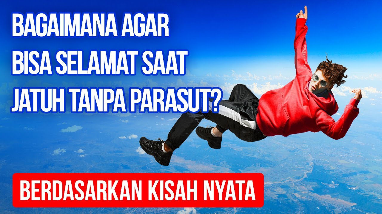 Terlambat Mengambil Parasutnya, Orang Ini Jatuh dari Pesawat