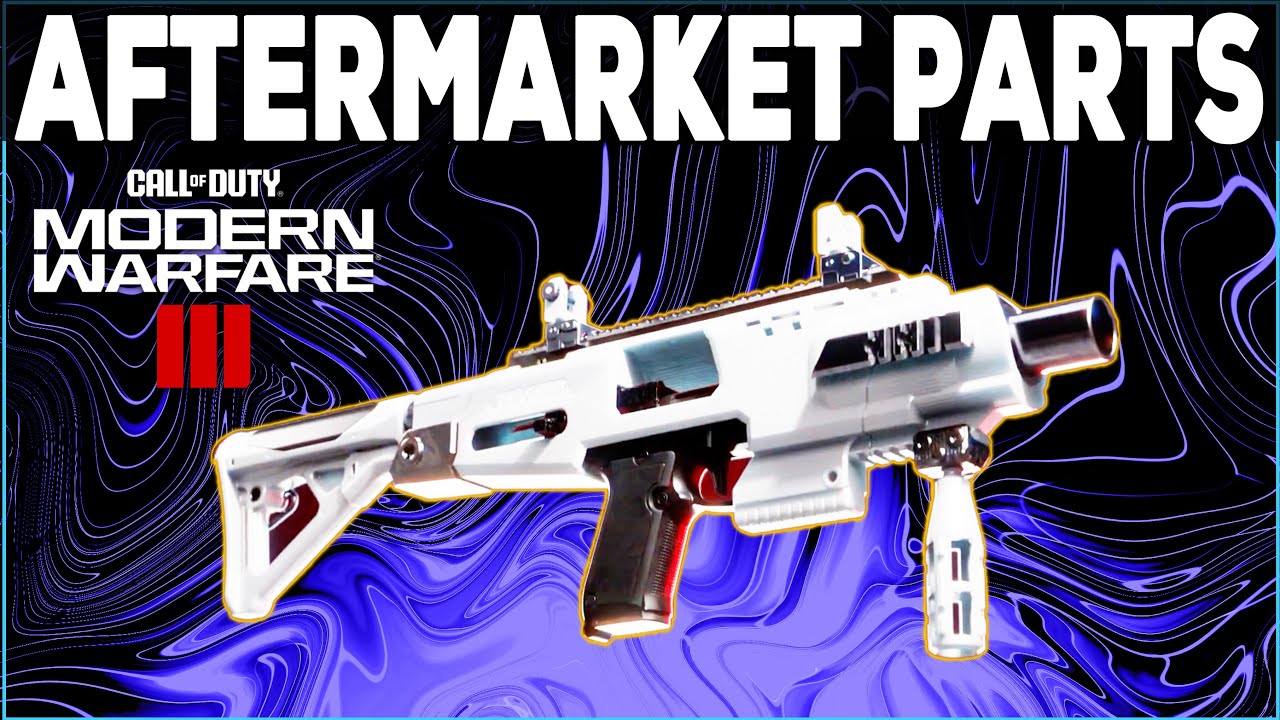 MW3 Aftermarket Parts, Conversion Kit a New Customization Weapon System - MW3 New Gameplay