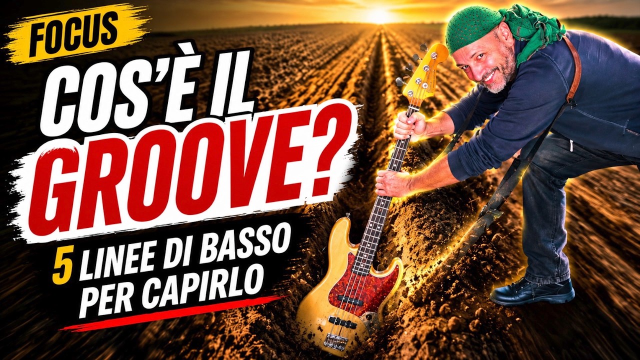 Cos'è il groove? - Il motore della musica in 5 linee di basso famose