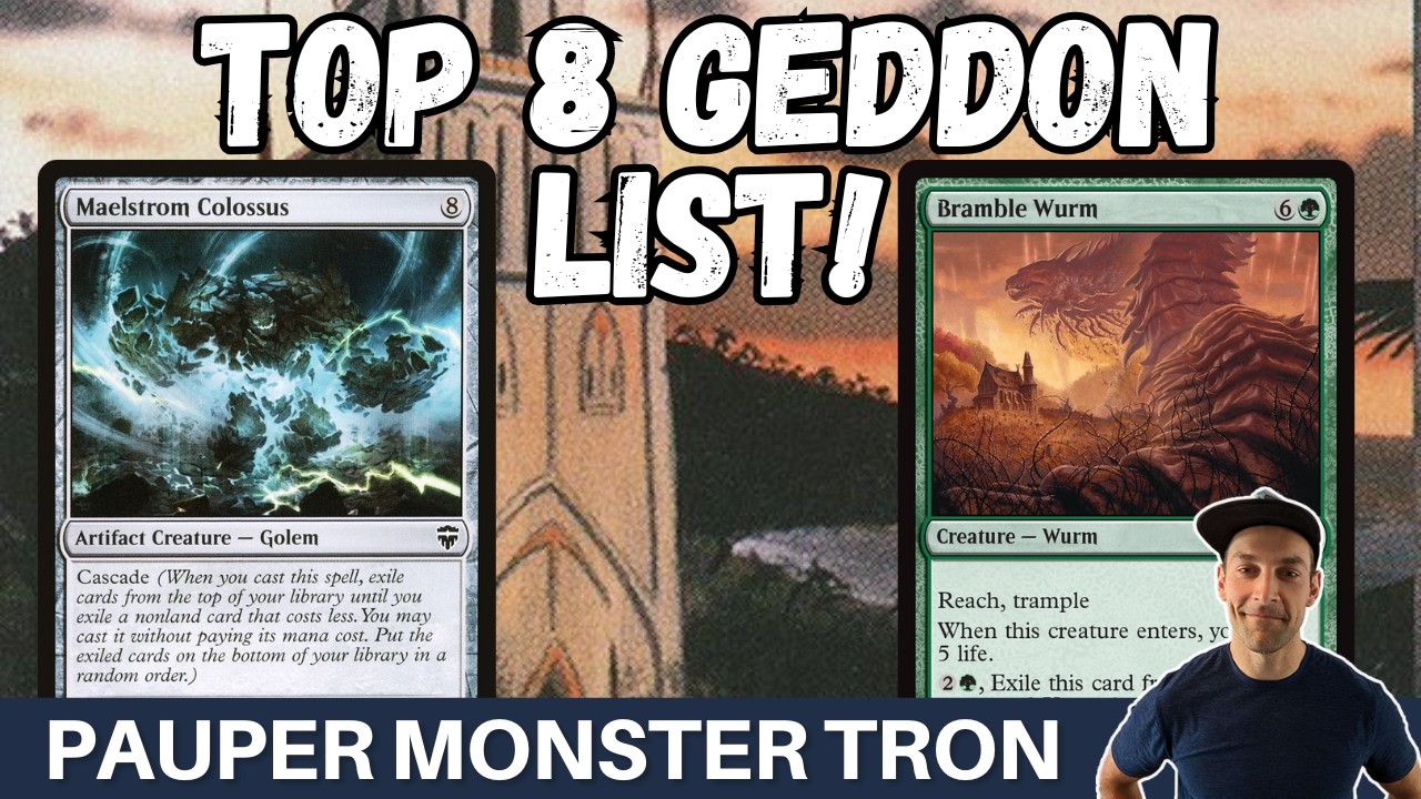 MONSTERS TIER ONE! Pauper Monsters Tron made top 8 at the Summer 2026 Paupergeddon!