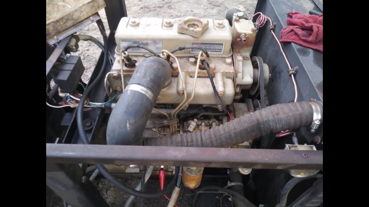 KOMATSU PC 40 EXCAVATOR ENGINE SWAP YANMAR TO CUMMINS PART 2