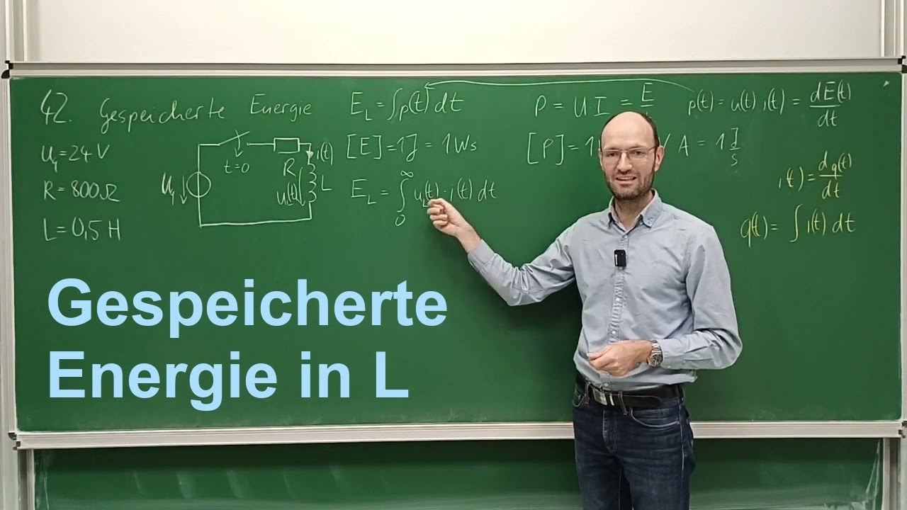 Wie gro&szlig; ist die in einer Spule gespeicherte Energie und die maximale Stromanstiegsgeschwindigkeit?