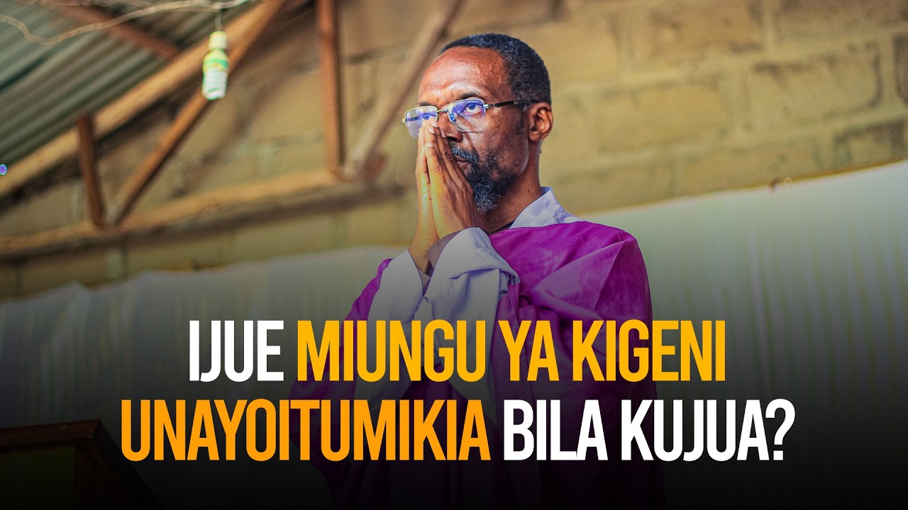UNAJUA UNATUMIKIA MIUNGU YA KIGENI BILA KUJUA?:  IBADA YA  NENO LA MUNGU, PWANI