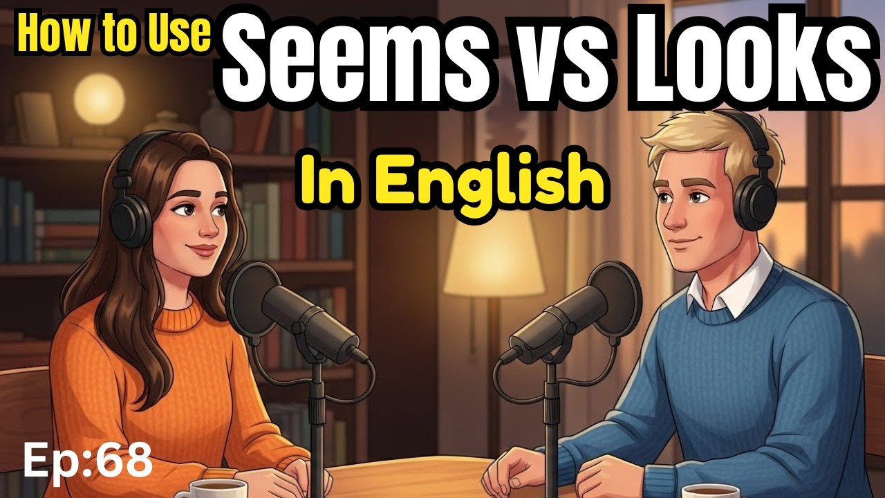 How to Use Seems vs Looks in Daily English | Easy English Conversation practice