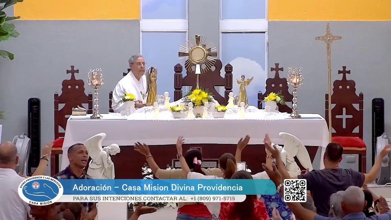 Jueves Eucarístico, Adoración al Santísimo con el RVDO D. Johnny Díaz. 12 de febrero del año 2026.