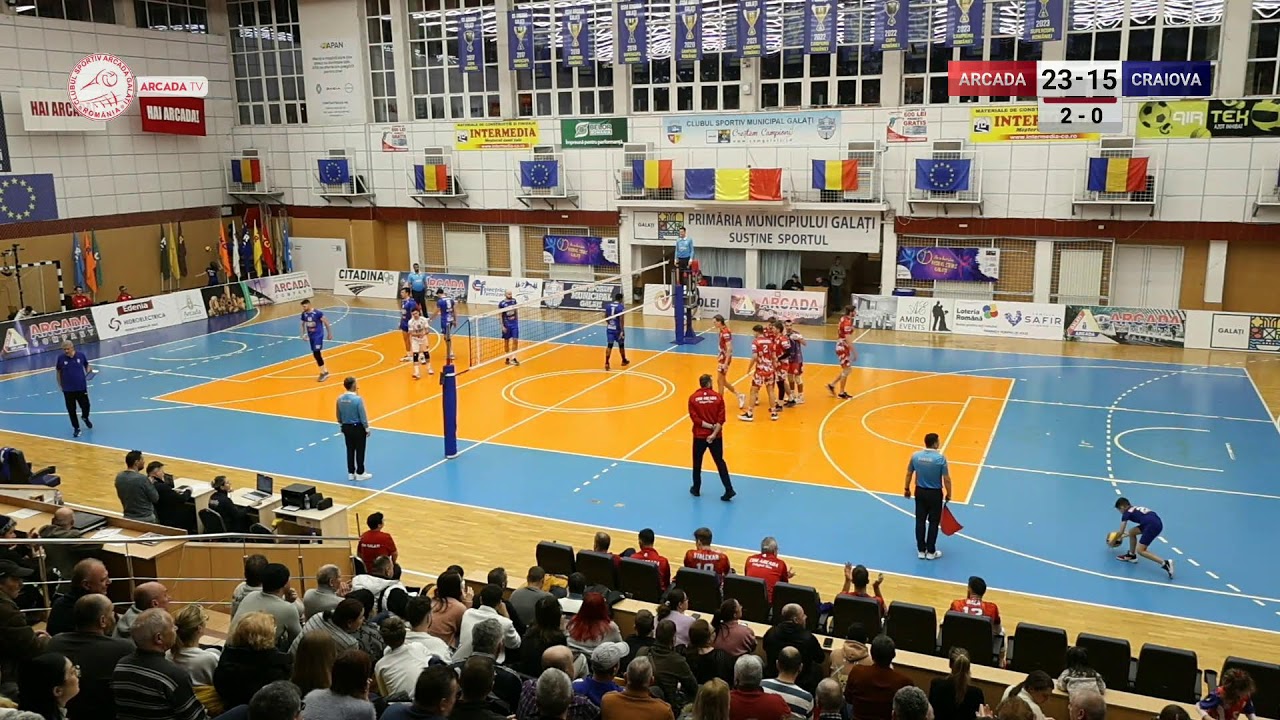 #LIVE | CSM ARCADA GALAȚI vs. SCM U CRAIOVA