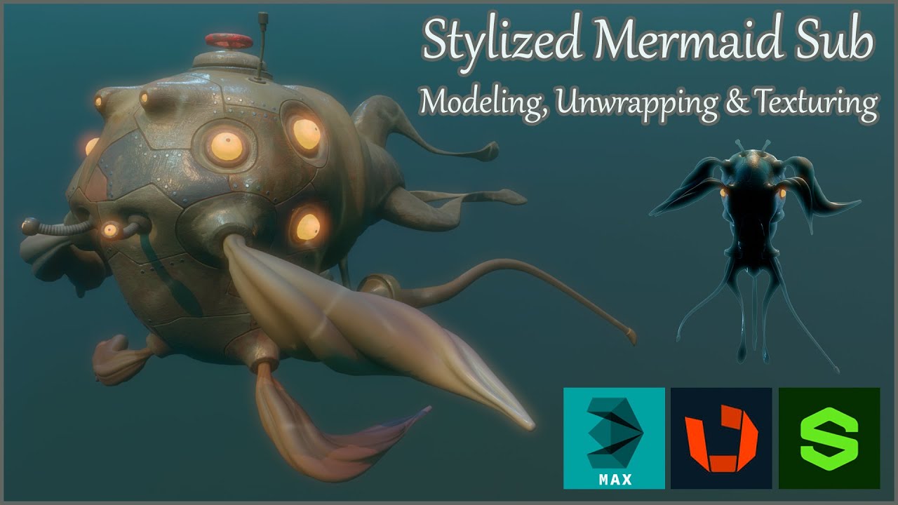Modeling, Texturing & Unwrapping a 