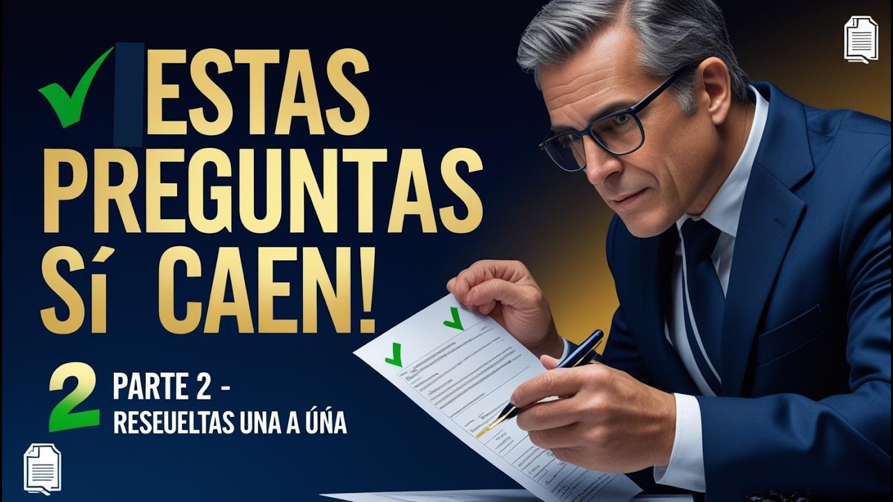 Preguntas reales explicadas del examen de idoneidad para abogados