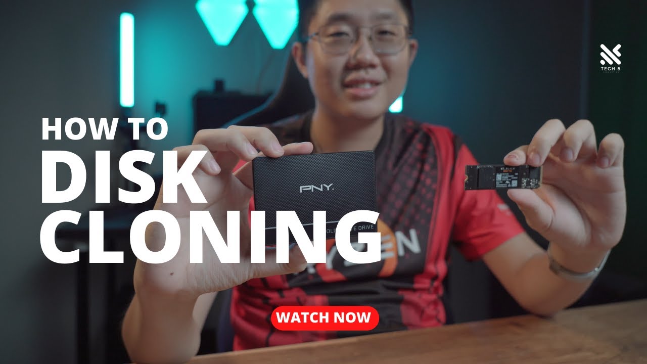 What is disk cloning, and how do we clone a disk?