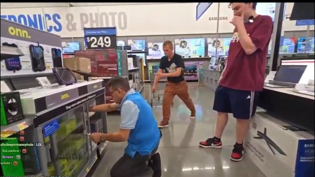 Ac7ionman Brings Homeless Tweaker to Walmart & Buys Him A Tablet...