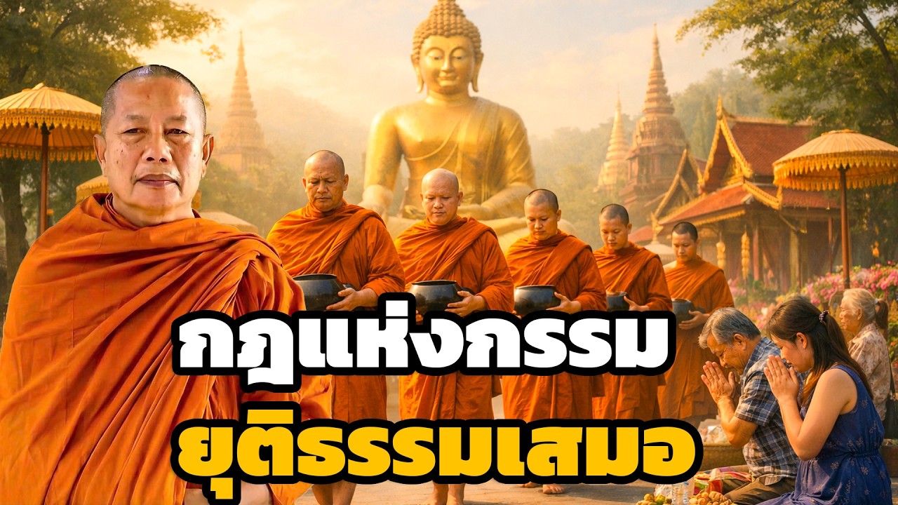 ความเชื่อกับกรรม  กรรมเป็นของตน  ตัดกรรมตัดเวร  ธรรมะคลายทุกข์ พระมหาบุญช่วย ปัญญาวชิโร 5