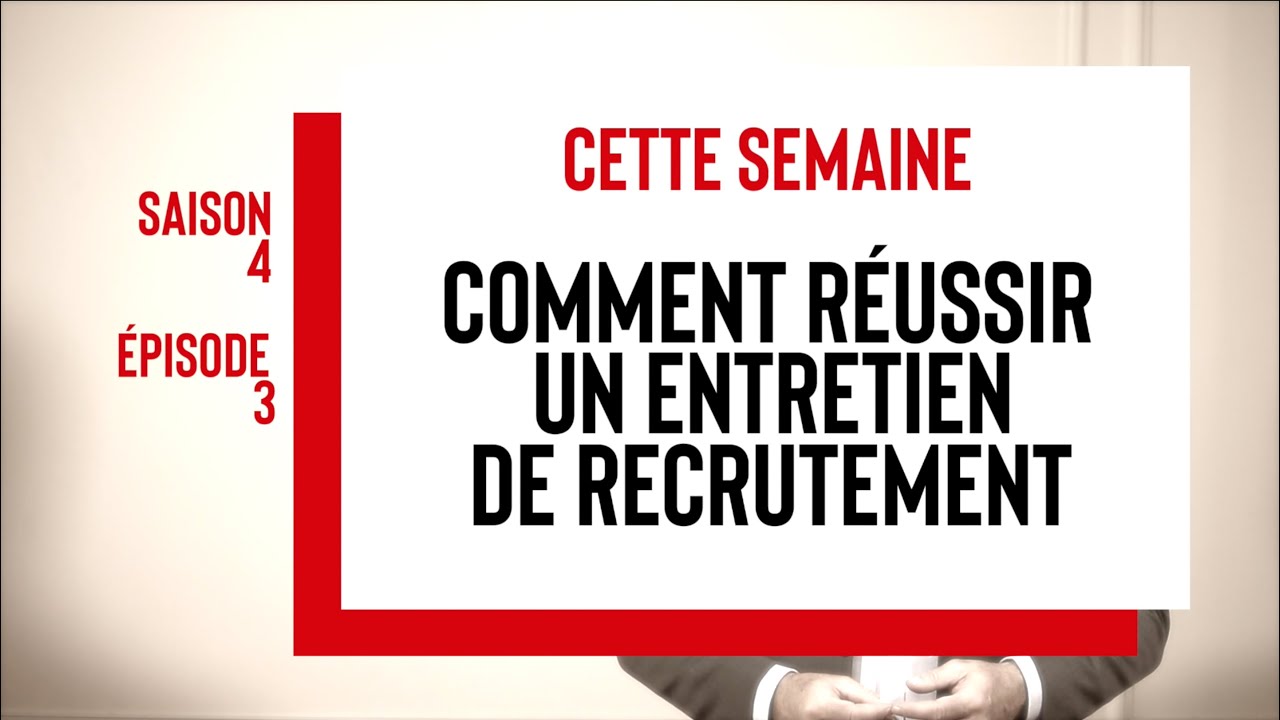 La Chronik de Frédérik - Comment réussir un entretien de recrutement