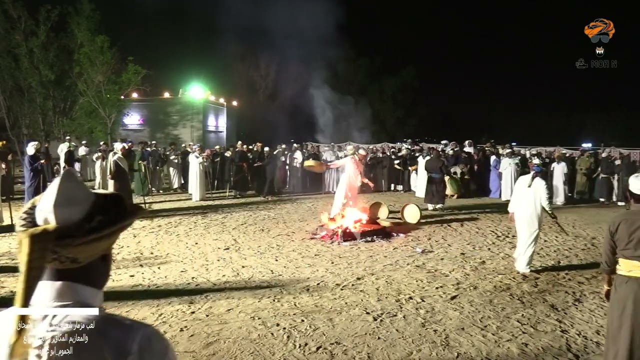 لعب مزمار شعبنة شباب الوادي و اسحاق و المعازيم المكاوير _ الجزء الرابع