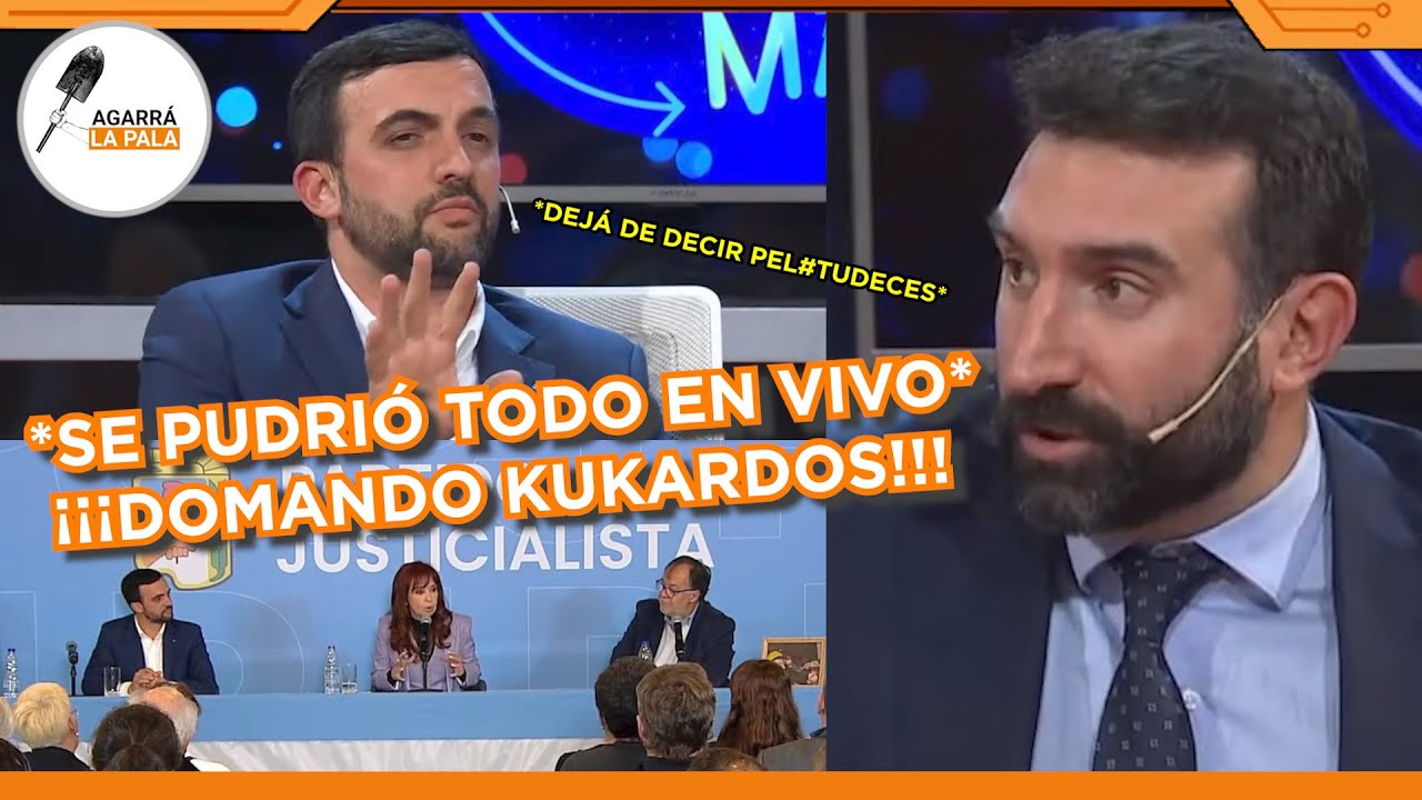 EL BOGAGOD ONETO CRUZÓ A DIRIGENTE KUKA QUE DEFENDÍA A CRISTINA, SE PUDRIÓ TODO Y LO HUMILLÓ EN VIVO