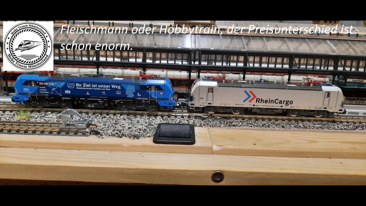 Fleischmann oder Hobbytrain der Vergleich der Vectron, Preis bei Fleischmann warum so teuer???