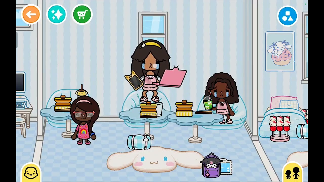 Toca Boca.. Episode 3 Sleep over Gone Wrong. 
