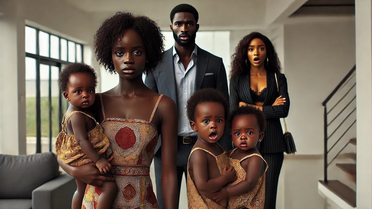 Her Ex-Husband and Mistress Came to Evict Her Two Years After Separation—He Saw Her With Triplets..