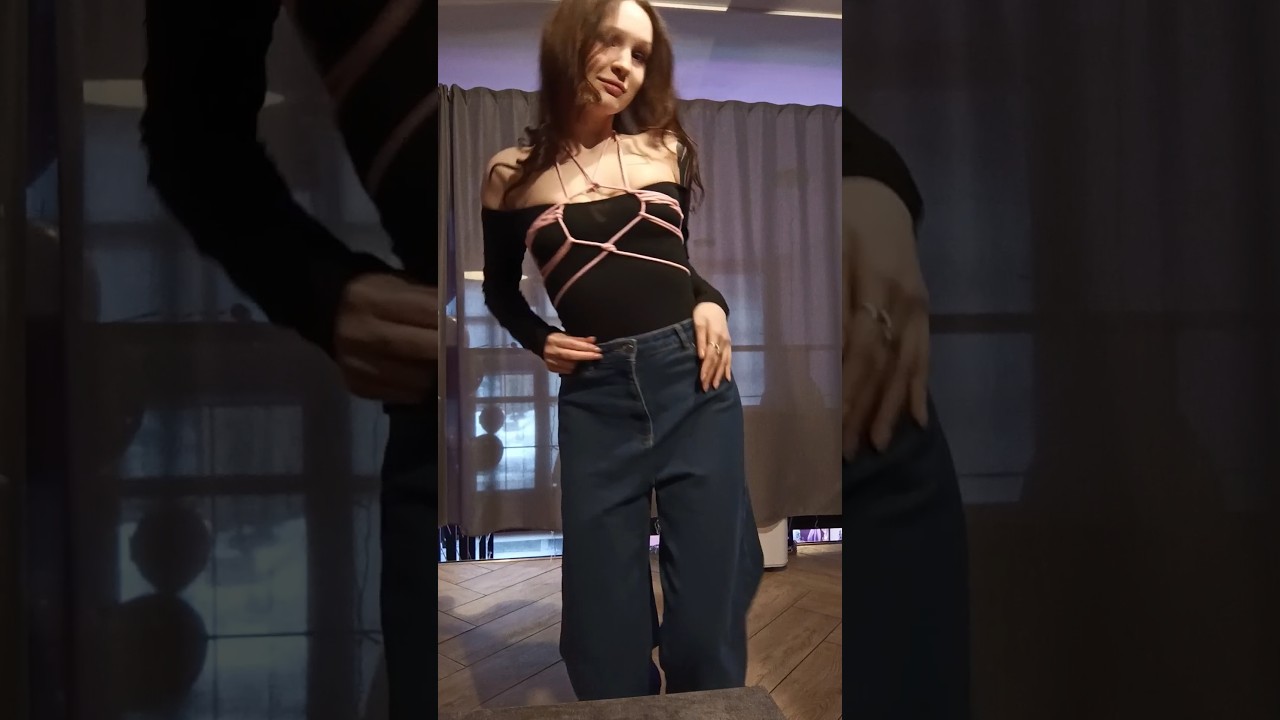 Simple Shibari Rope Top DIY Elegant Body Accessory