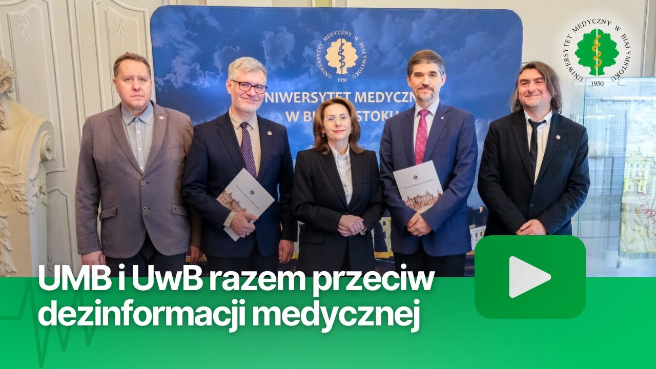 UMB i UwB razem przeciw dezinformacji medycznej