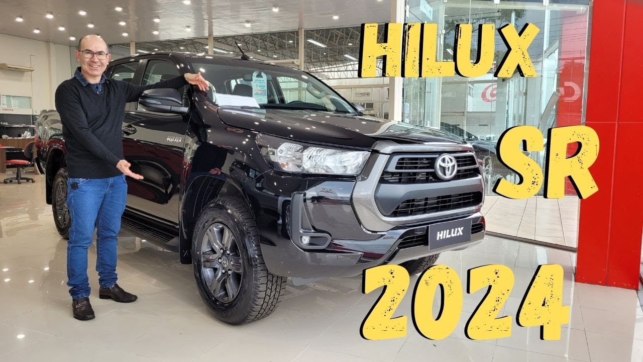 TOYOTA HILUX SR 2024 CHEGA MAIS EQUIPADA!!!