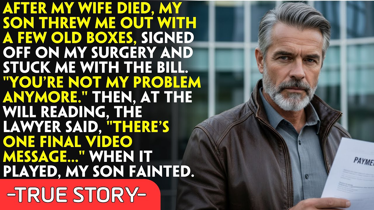 After My Wife Passed Away, My Son Kicked Me Out of the House — But At The Will Reading…
