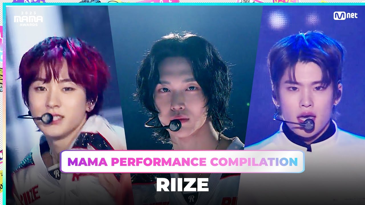 [#2023MAMA] RIIZE (라이즈) MAMA PERFORMANCE COMPILATION (2023 MAMA 수상자 역대 마마 무대 모아보기)