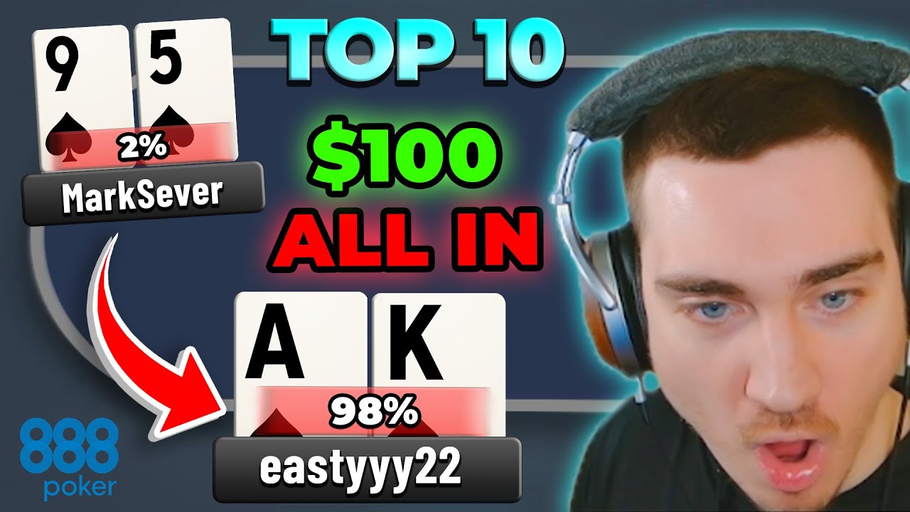 50NL REG TABLES ARE INSANE VALUE?! | Top 10 Poker Hands Ep. 105