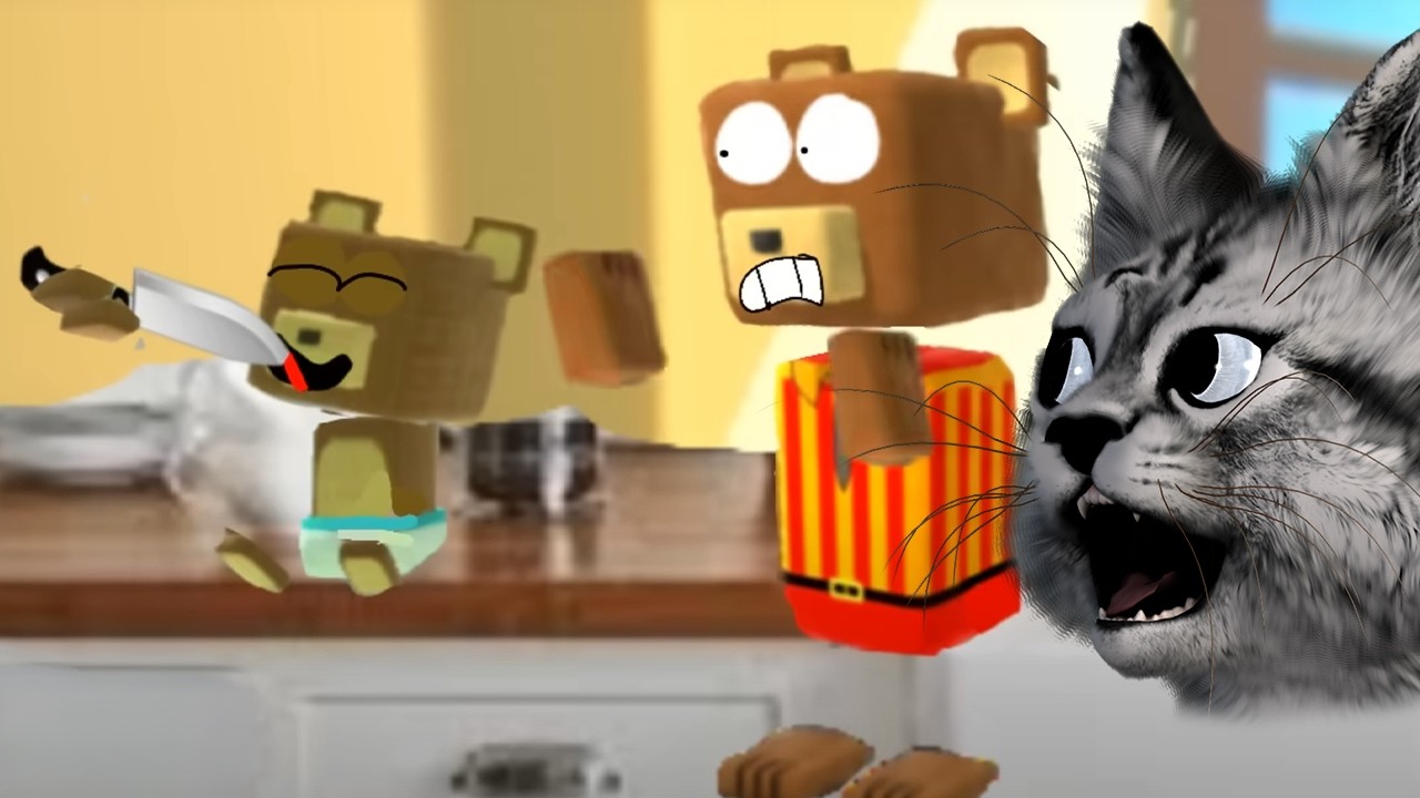 YARAMAZ BEBEK SÜPER AYIYA BAKICILIK | Super Bear Adventure KEDİMASYON