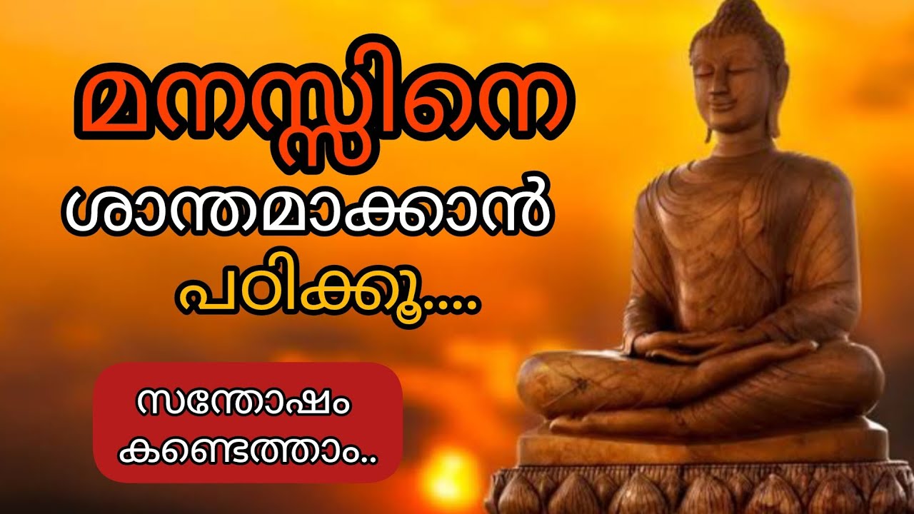 ജീവിതത്തിൽ സന്തോഷം വേണോ? ആദ്യം മനസ്സ് ശാന്തമാക്കൂ..|Motivation Speech | Motivation | Affirmations |