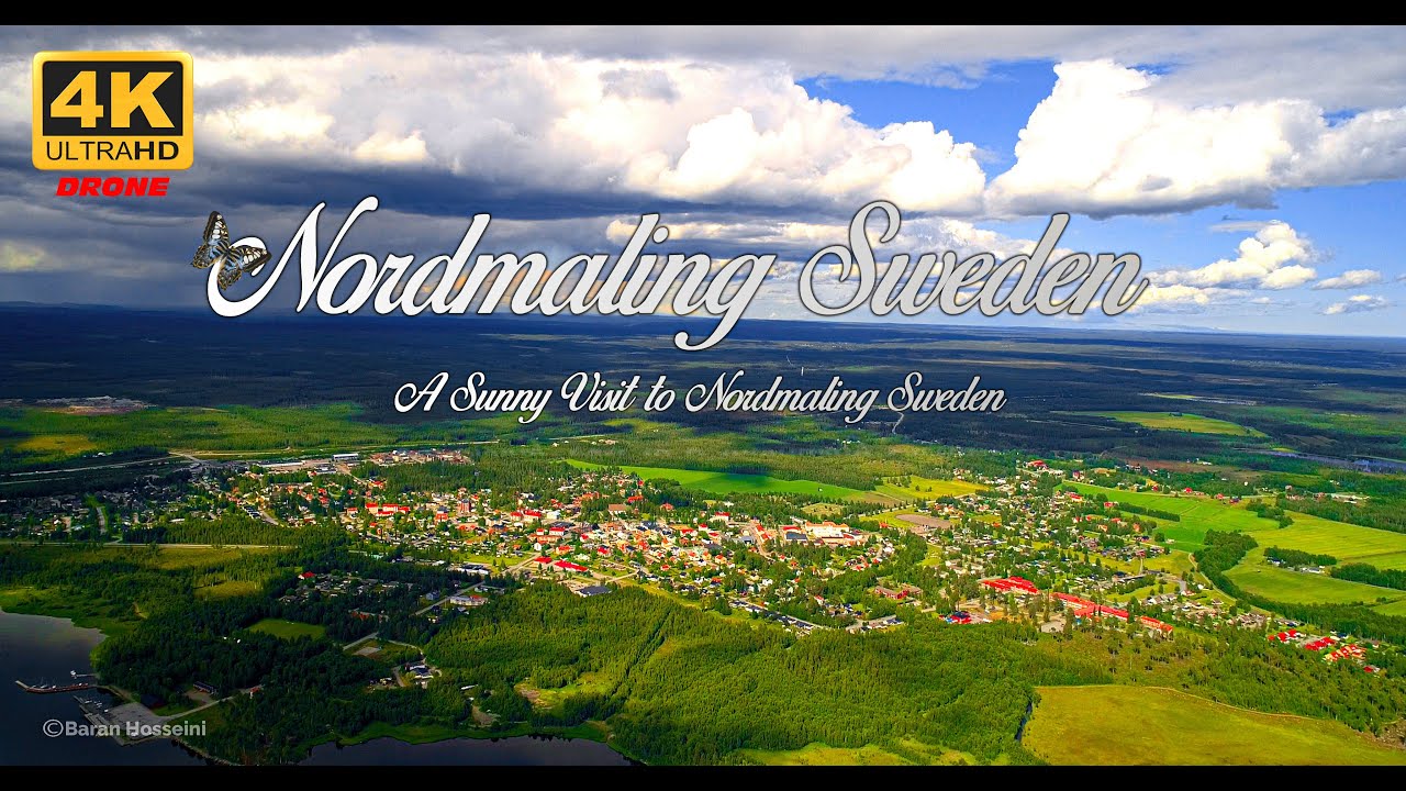 Unforgettable Drone Tour Over Nordmaling | Sunny Summer Day in Sweden 2020 4K ☀️🌿