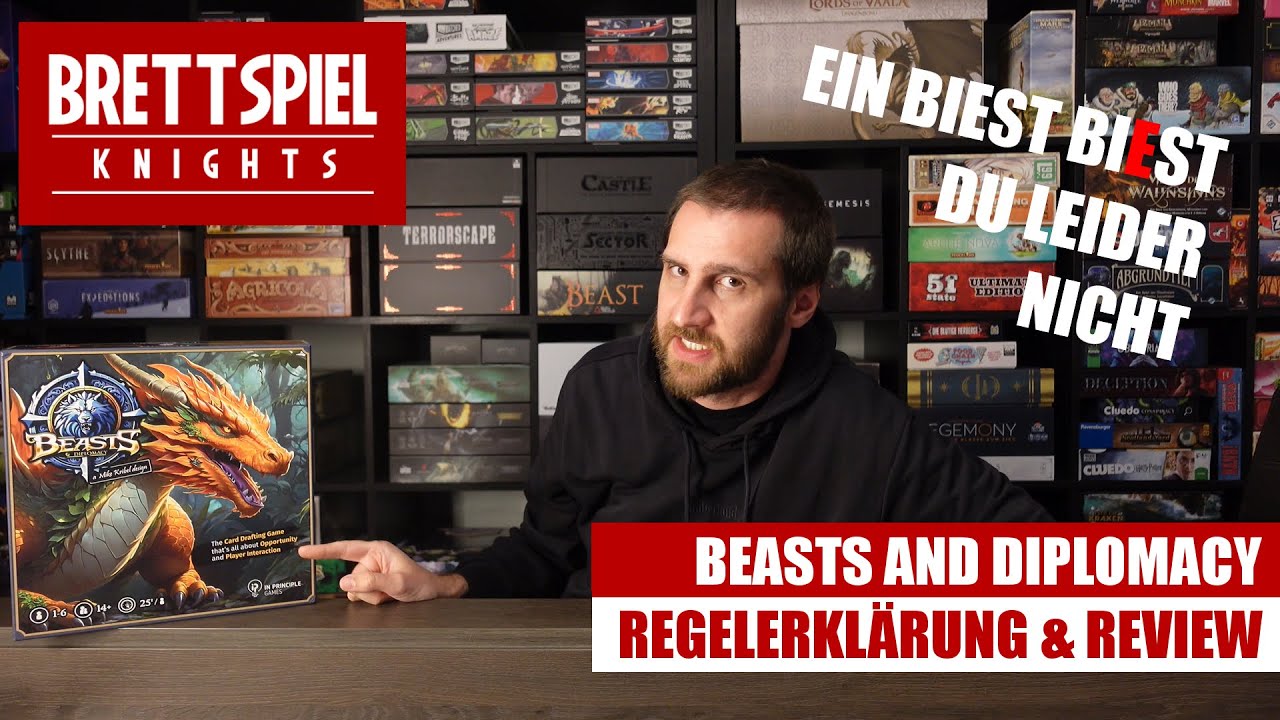 Beasts and Diplomacy Brettspiel - Regelerklärung und Review