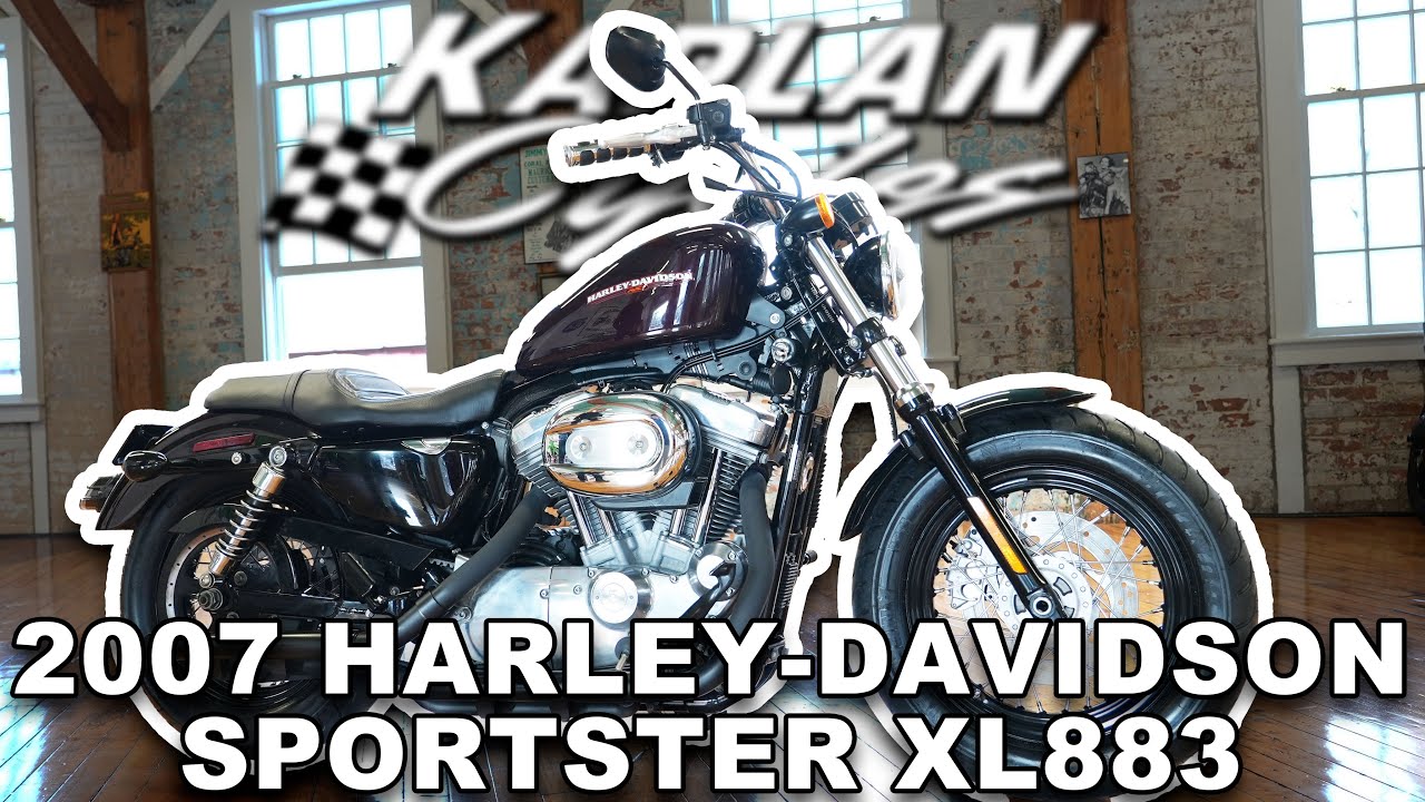 2007 HARLEY DAVIDSON XL883 SPORTSTER