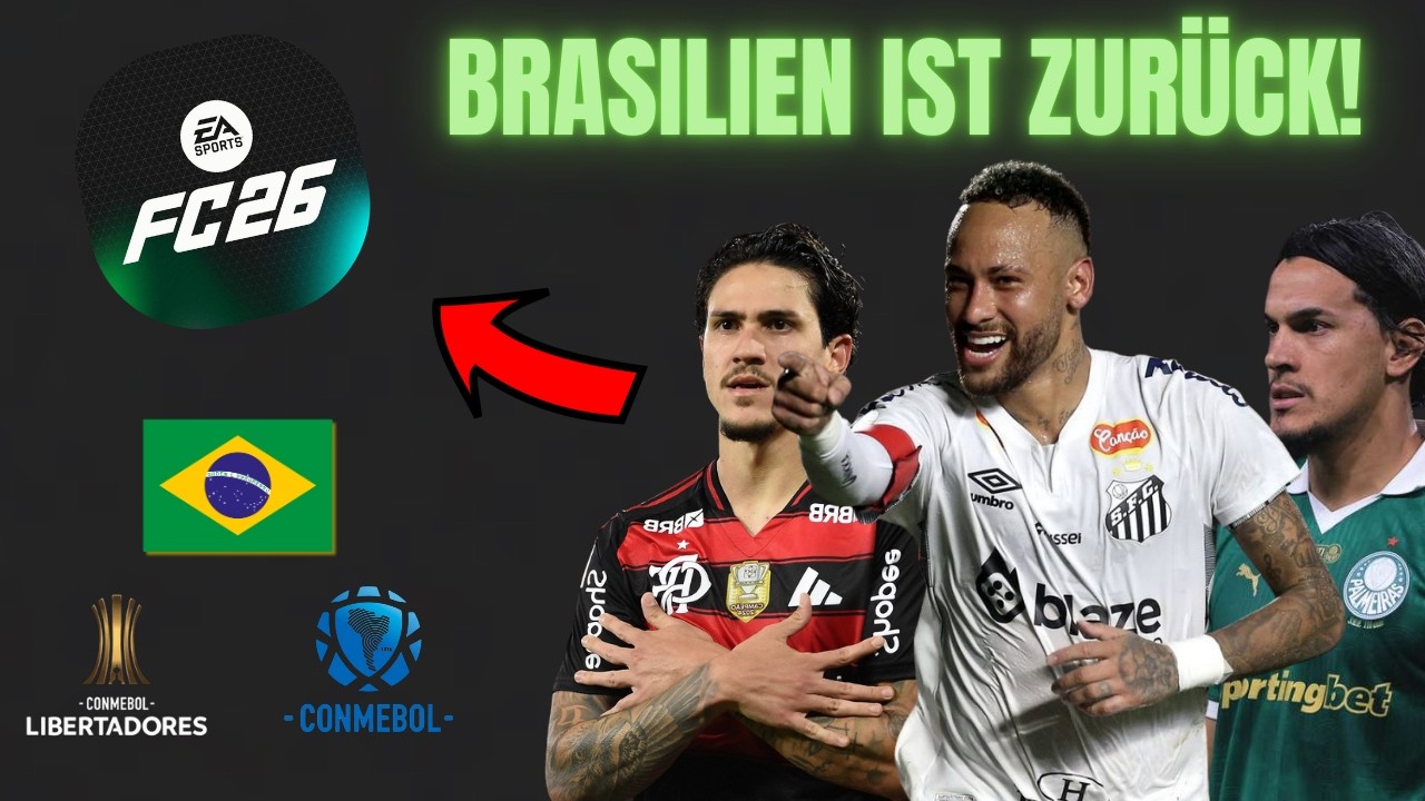 🔥 DIE BRASILIANISCHE LIGA IST ZURÜCK in FC26?! 😱 So holst du sie dir JETZT!