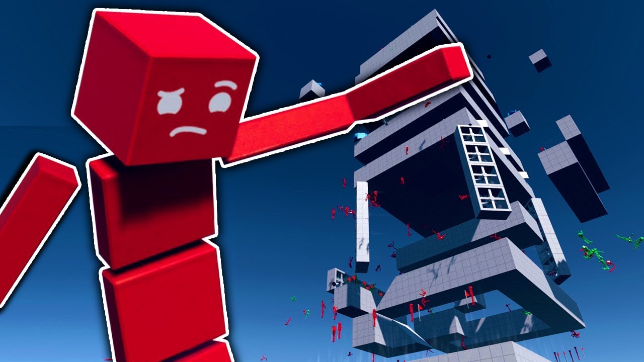 I Made the Impossible Tower Survival Challenge for Ragdolls! - Fun With Ragdolls Gameplay