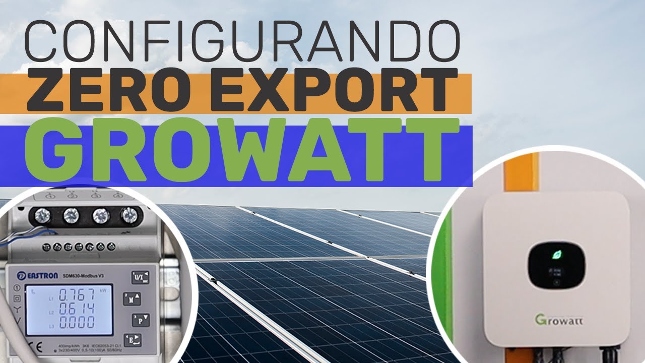 Growatt Zero Export - Como Figurarlo y Funciones.