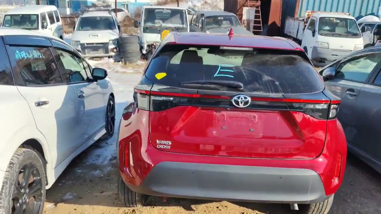TOYOTA YARIS CROSS 2021 г.в Первое авто в этом году из Японии .  Часть 1