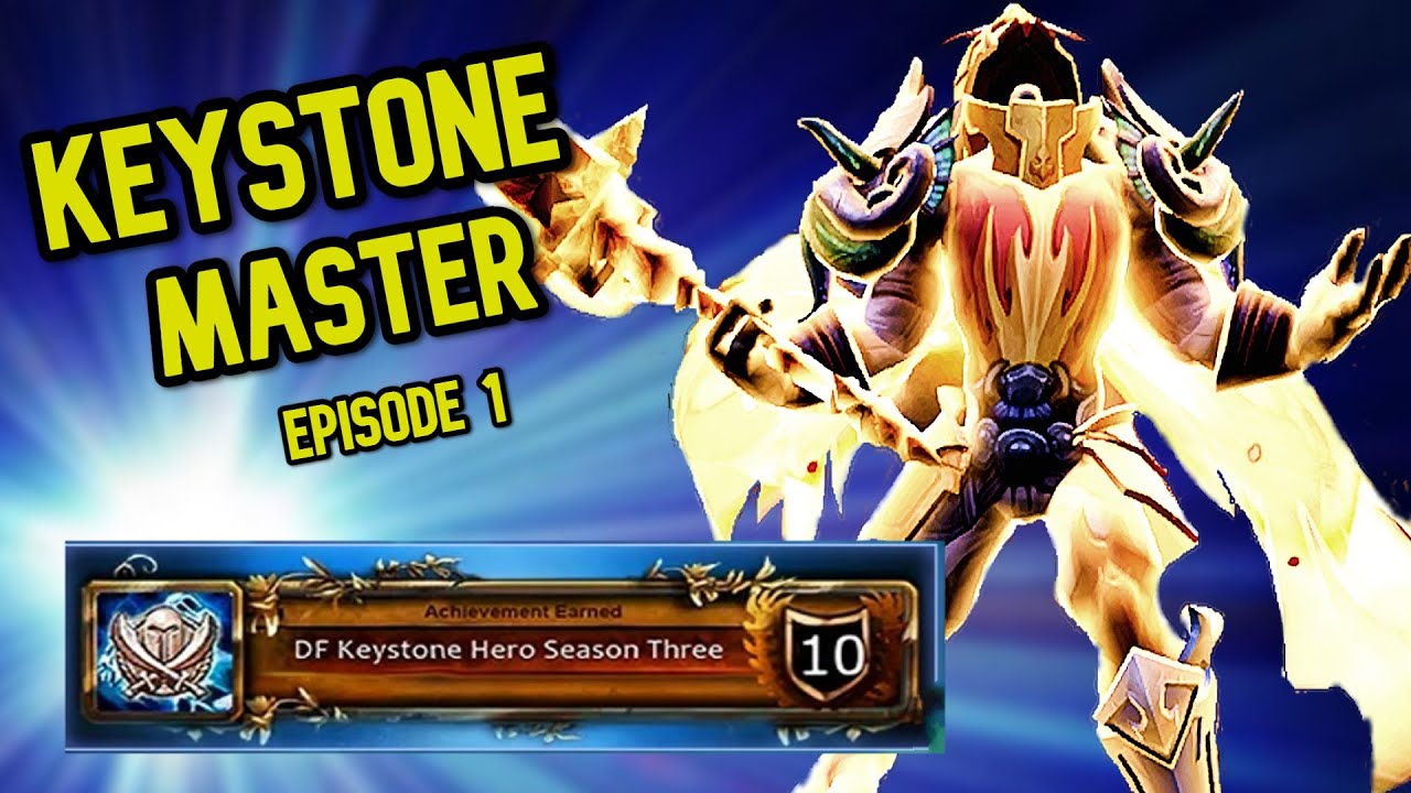 Pugging to Keystone Master as a Retribution Paladin  l zero to HERO Mythic Plus Challenge Episode 1