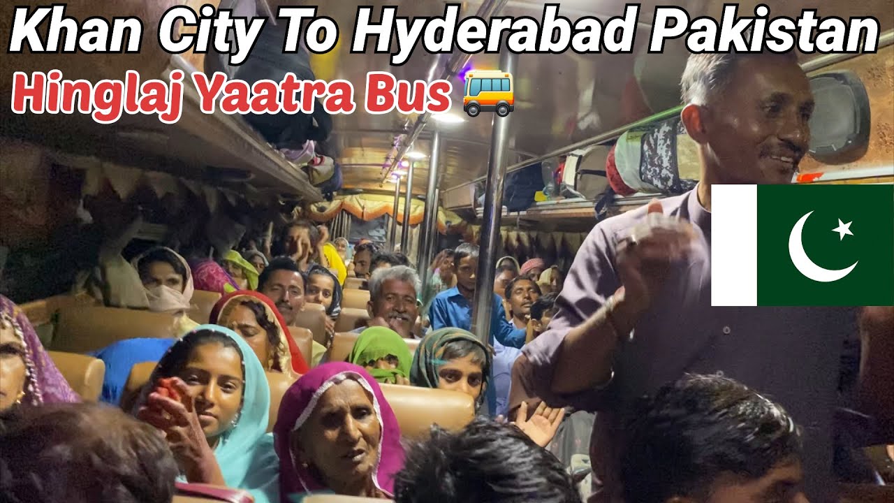 Khan City To Hyderabad Pakistan 🇵🇰 || Hinglaj Yaatra Bus 🚌 Balochistan || Ranbir Tiwary Vlogs
