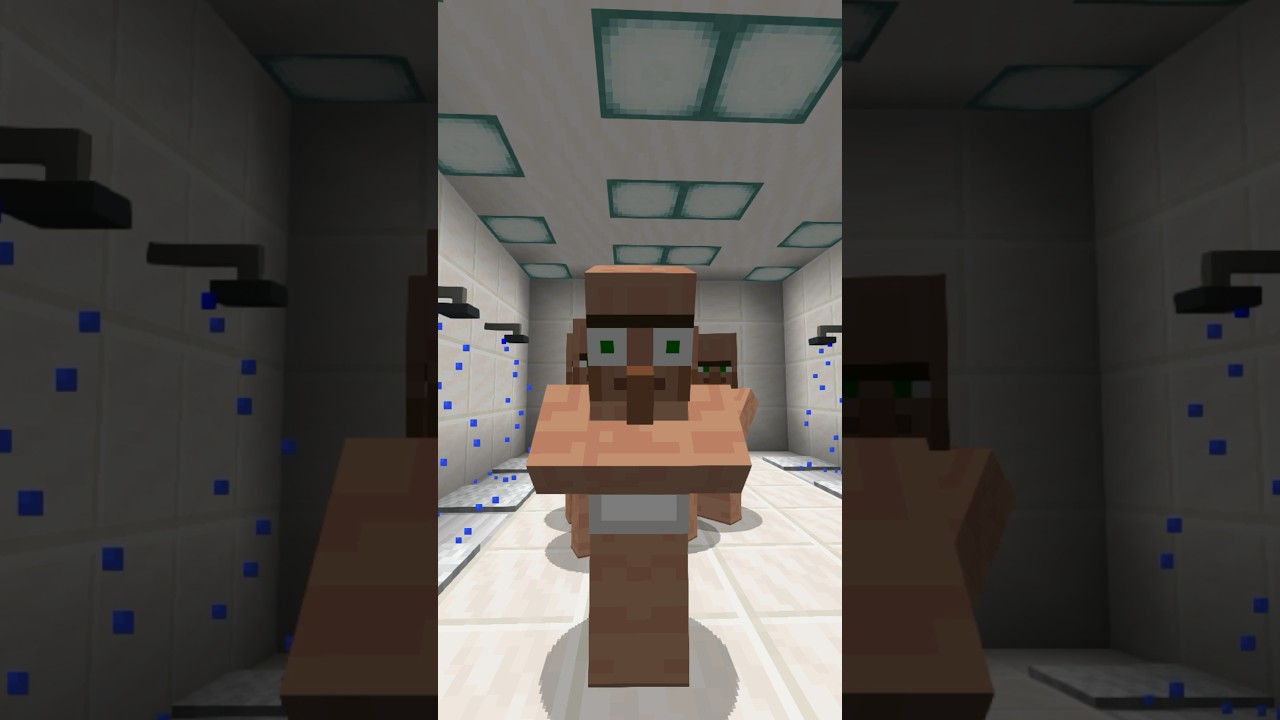Don&rsquo;t drop the Soap in Minecraft Village #shorts