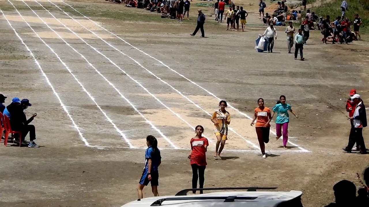 HP Forest Guard Physical Test (Female 100 Meter Race) || Himachal Pradesh, India
