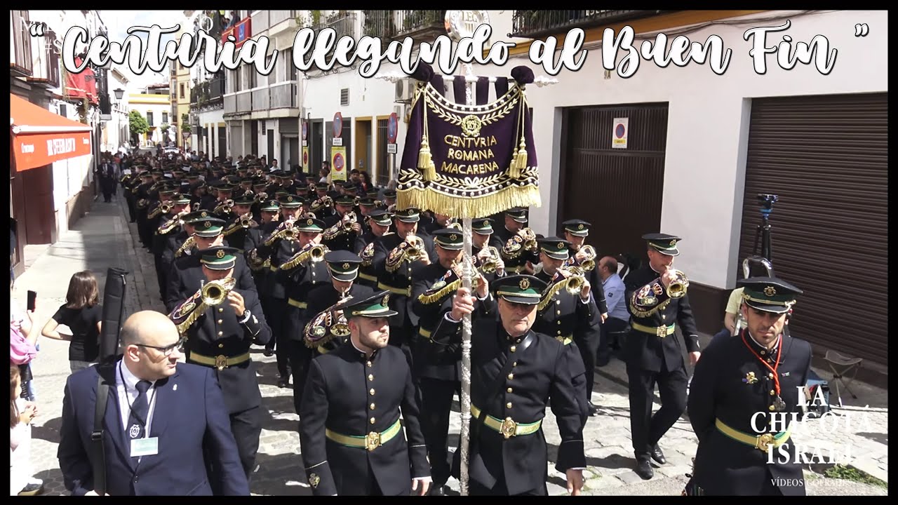 Centuria Macarena llegando al Buen Fin 2022 | Hermandad del Buen Fin