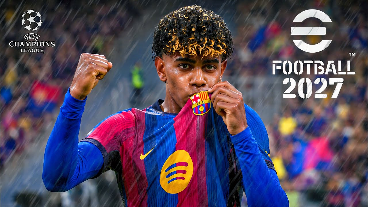 eFootball 2027 (PS5 PRO) 4K | BARCELONA vs. REAL MADRID | UEFA Champion League 2027 - UPDATE